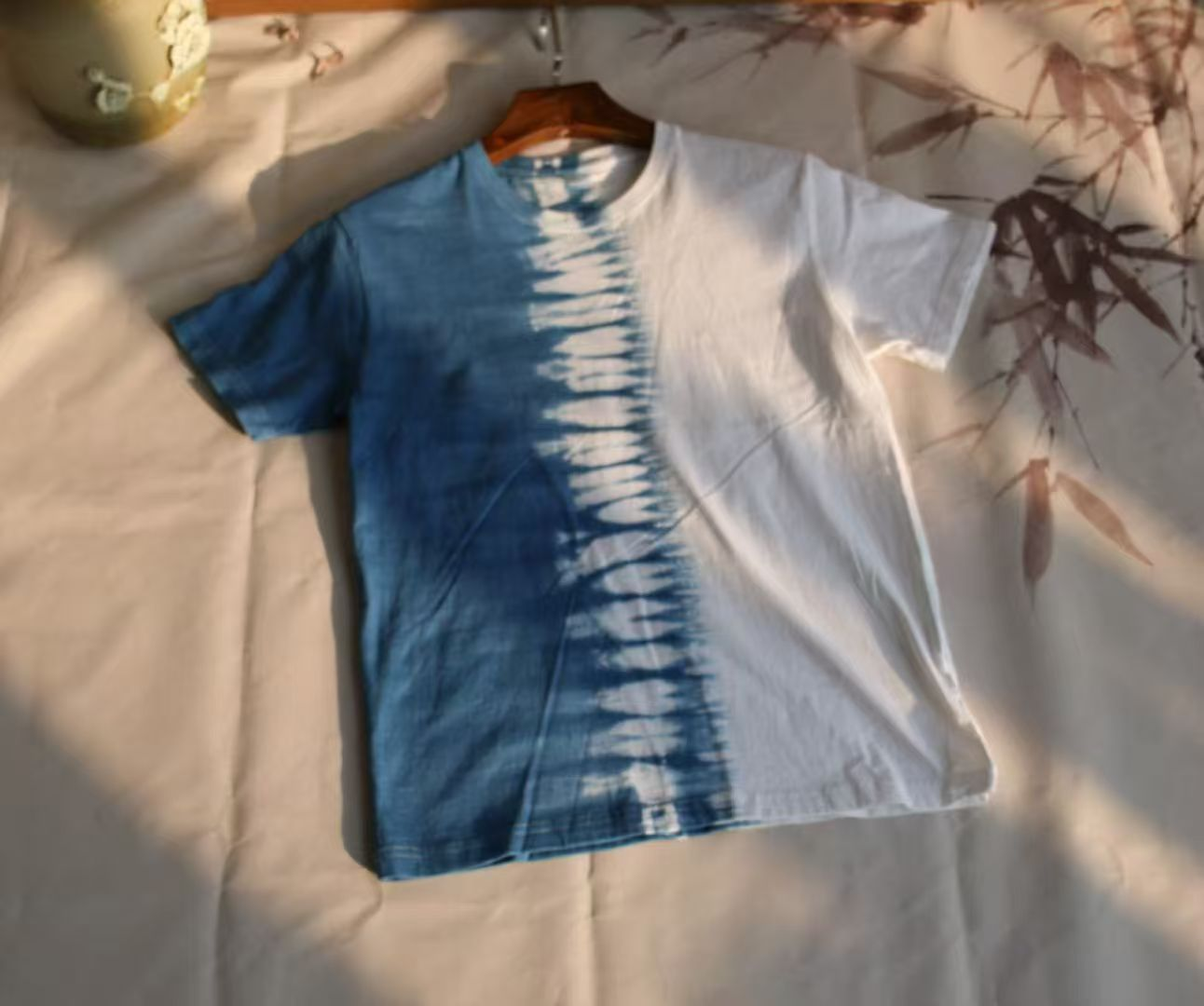 扎染男T恤